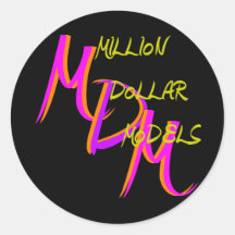 Million de modèles du dollar adhésifs