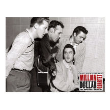 Million de photo de quartet du dollar carte postale