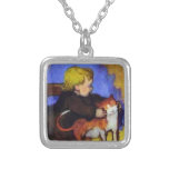 Mimi et son chat par Paul Gauguin Pendentifs