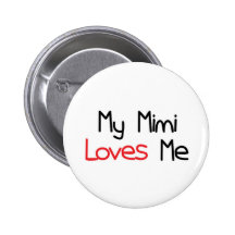 Mimi m'aime badges avec agrafe