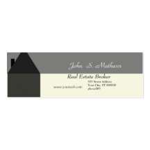 Mini-Carte d'agent immobilier Cartes De Visite Professionnelles