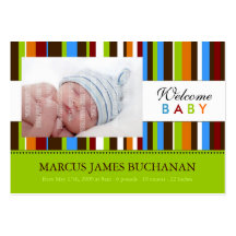 Mini cartes de faire-part de naissance cartes de visite personnelles