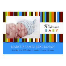 Mini cartes de faire-part de naissance modèles de cartes de visite