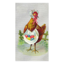 Mini cartes de voeux vintages de griffonnage de Pâ Cartes De Visite Personnelles