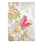 Mini cas de remous d'ipad floral vintage chic de P