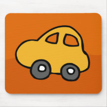 Mini mini voiture tapis de souris
