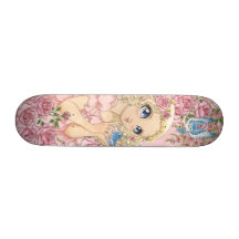 Mini planche à roulettes de Mlle Bluebird