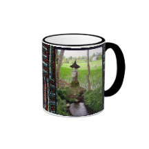 Mini tasse de méditation de temple de Bali Ubud