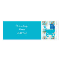 Minicard de faire-part de naissance de bébé modèles de cartes de visite