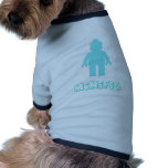 Minifig [bleu-clair] customisent par mon Minifig Manteaux Pour Chien