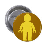 Minifig [grand jaune] customisent par mon Minifig Badges