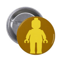 Minifig [grand jaune] customisent par mon Minifig Badges