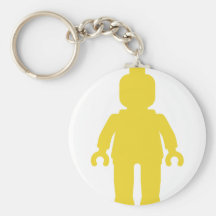 Minifig [grand jaune] customisent par mon Minifig Porte-clefs