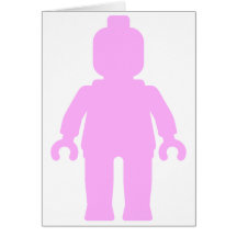 Minifig [grand rose-clair] par carte
