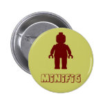 Minifig [rouge foncé] customisent par mon Minifig Badge