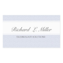 Minimal simple simple cartes de visite personnelles