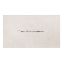 Minimalistic est carte de visite d'amusement