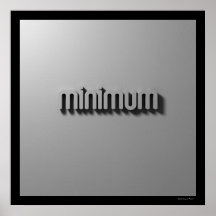 Minimum Posters