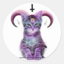 minou démoniaque adhésifs