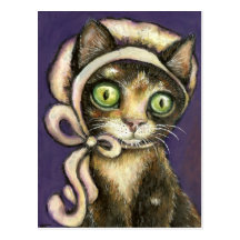 Minou très courtois carte postale