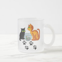 Minous au jeu tasse à café