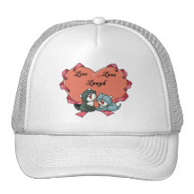 Minous vivants de rire d'amour casquette