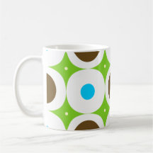 Mint et Chocolat dots effiloche Mug