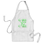 MintGreenHeartRibbonCareCureDark Tabliers
