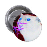 Minuit blanc pin's avec agrafe