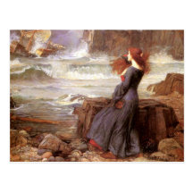 Miranda - la tempête carte postale