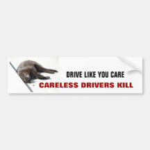 MISE À MORT NÉGLIGENTE DE CONDUCTEURS ADHÉSIF POUR VOITURE