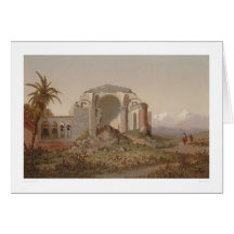 Mission de San Juan Capistrano. CA du sud (1231) Cartes De Vœux