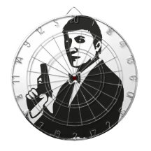 MIT Pistole d'agent Jeu De Fléchettes