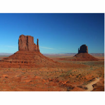 Mitaines à la vallée de monument photo en découpe