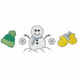Mitaines de chapeau de Snowman/ Vestes