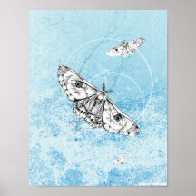 mite de scarabée en hiver affiches