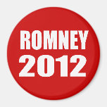 MITT ROMNEY 2012 AIMANTS POUR RÉFRIGÉRATEUR
