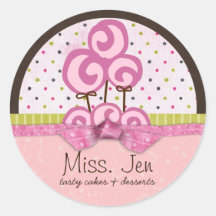 Mlle. Grands autocollants de marchandises de Jen L
