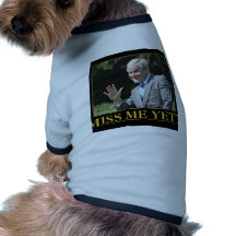 Mlle Me Yet ? George W. Bush Tee-shirt Pour Animal Domestique