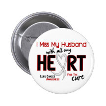 Mlle My Husband du cancer de poumon I Pin's