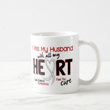 Mlle My Husband du cancer de poumon I Tasse À Café
