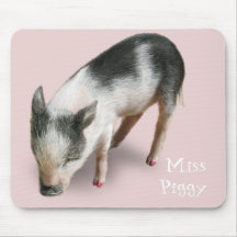 Mlle Piggy Tapis De Souris