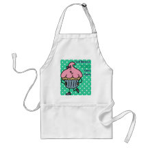Mlle végétalienne heureuse Cuppy Cake Apron de Lil Tablier
