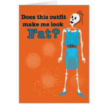 Mme Skeleton Halloween Card Carte De Vœux