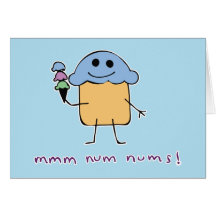 Mmm Nums numérique - carte de voeux
