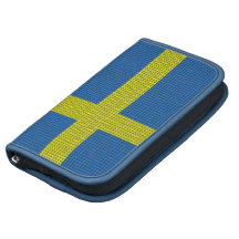Mobile de folio de drapeau de la Suède Organiseur