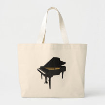 modèle 3D : Piano à queue noir : Sacs Fourre-tout
