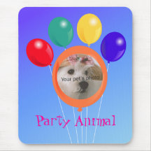 modèle animal bouquet_Party Patte-formé de ballon Tapis De Souris