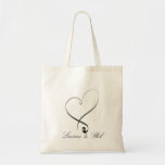 Modèle argenté élégant du coeur do-it-yourself sacs