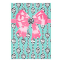 Modèle bleu turquoise rose de la partie RSVP de di Bristols